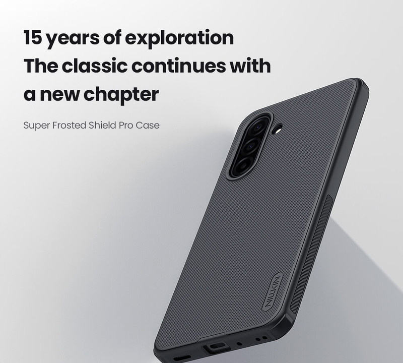 کاور نیلکین مدل Super Frosted Shield مناسب برای گوشی موبایل سامسونگ Galaxy A17 کاور نیلکین مدل Super Frosted Shield مناسب برای گوشی موبایل سامسونگ Galaxy A17