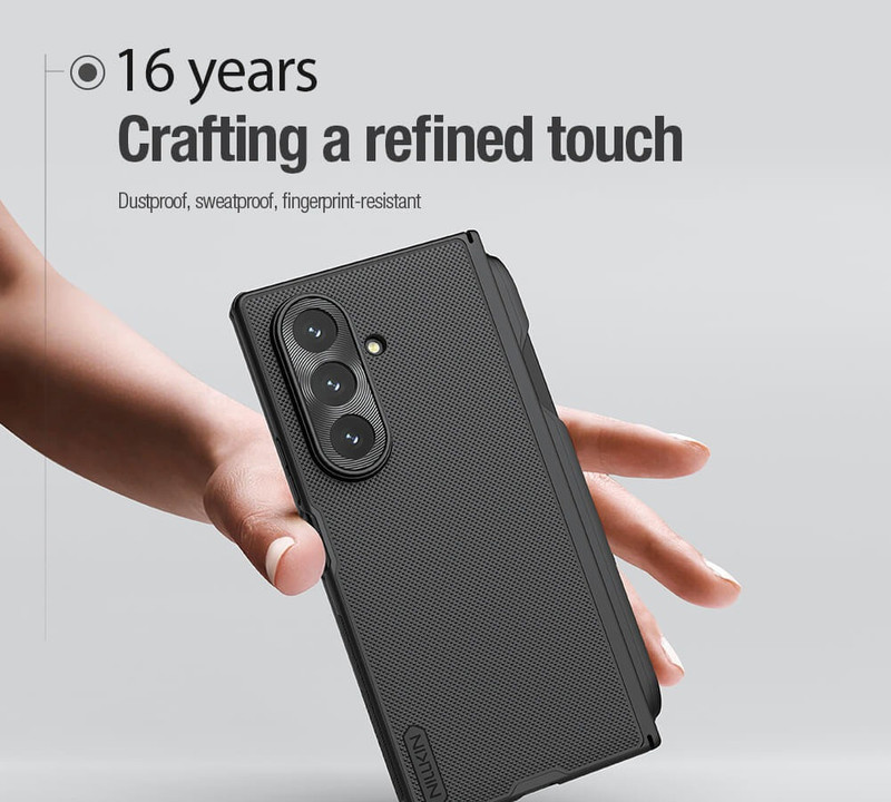 کاور نیلکین مدل Frosted Shield Fold Magnetic Stylus & Pen Version مناسب برای گوشی موبایل سامسونگ Galaxy Z Fold 7 کاور نیلکین مدل Frosted Shield Fold Magnetic Stylus & Pen Version مناسب برای گوشی موبایل سامسونگ Galaxy Z Fold 7