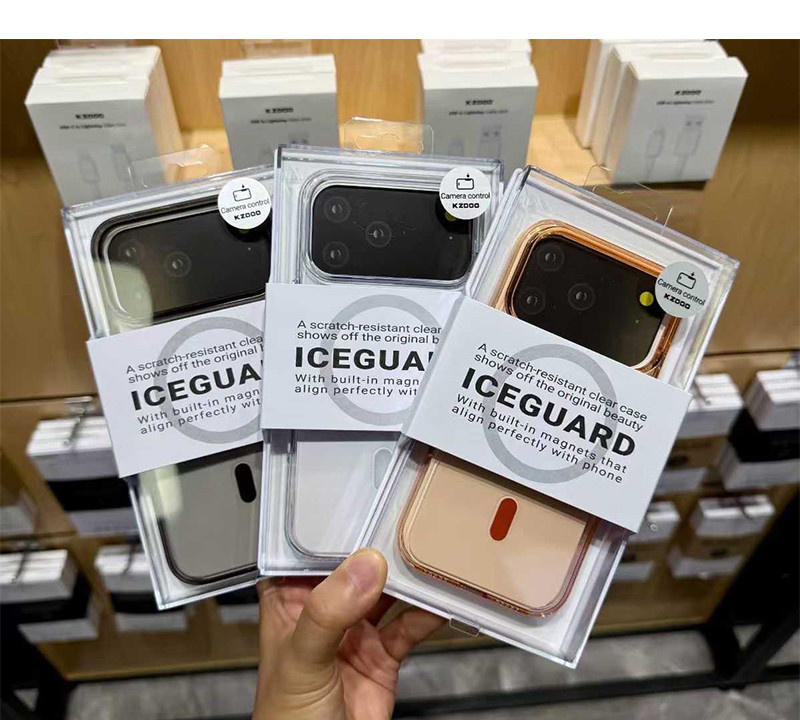 کاور کی-زد دوو مدل ICEGUARD مناسب برای گوشی موبایل اپل iPhone 17 Pro Max کاور کی-زد دوو مدل ICEGUARD مناسب برای گوشی موبایل اپل iPhone 17 Pro Max