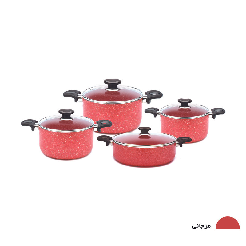 سرویس پخت و پز 8 پارچه زرساب مدل ویولت