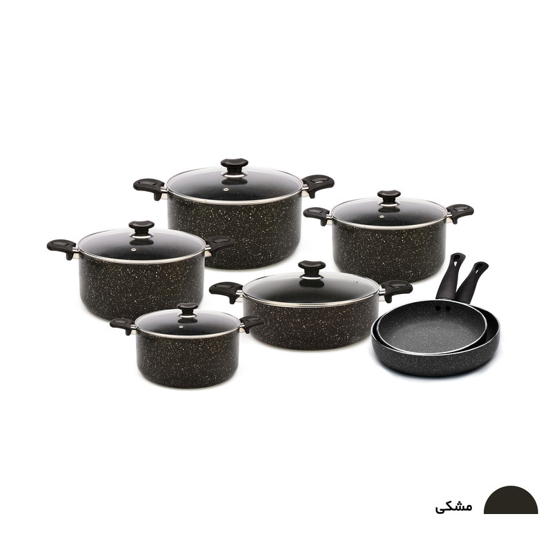 سرویس پخت و پز 12 پارچه زرساب مدل ویولت