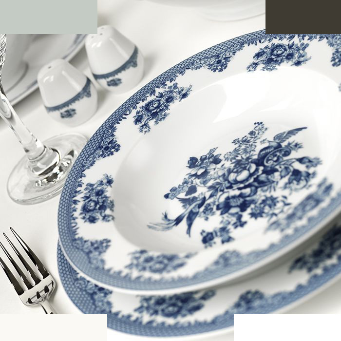 سرویس غذاخوری 28 پارچه چینی زرین ایران سری ایتالیااف مدل Florance 2 درجه عالی