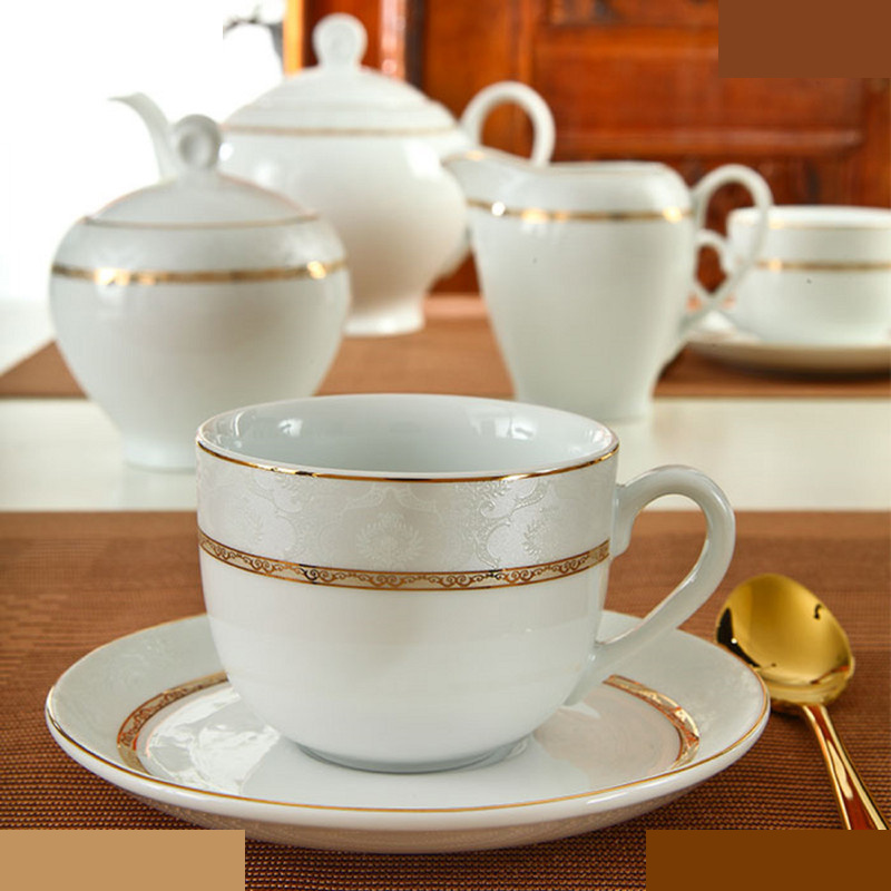 ست فنجان نعلبکی 12 پارچه 6 نفره چینی زرین ایران مدل چای خوری ایتالیا اف 8 هدیه درجه عالی