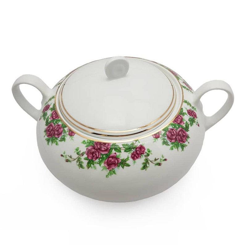 سوپ خوری چینی زرین ایران مدل بیدگل اف درجه 3