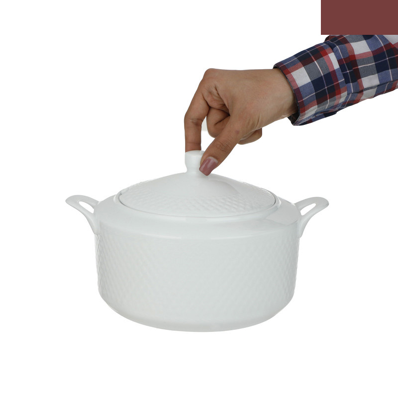 سوپ خوری چینی زرین سری رادیانس مدل 0001 درجه 1