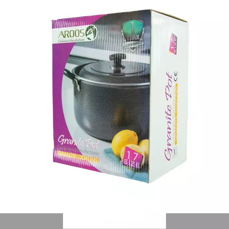 قابلمه عروس مدل درب فلزی دیاکو کد 0317 سایز 17 قابلمه عروس مدل درب فلزی دیاکو کد 0317 سایز 17