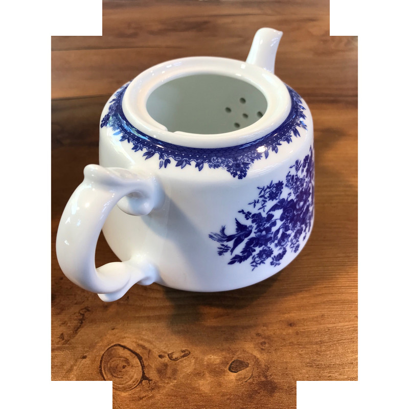 قوری چینی زرین  ايران مدل لندني فلورانس درجه عالي