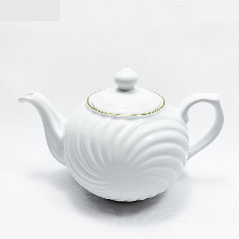 قوری چینی زرین ایران مدل خورشیدی درجه یک