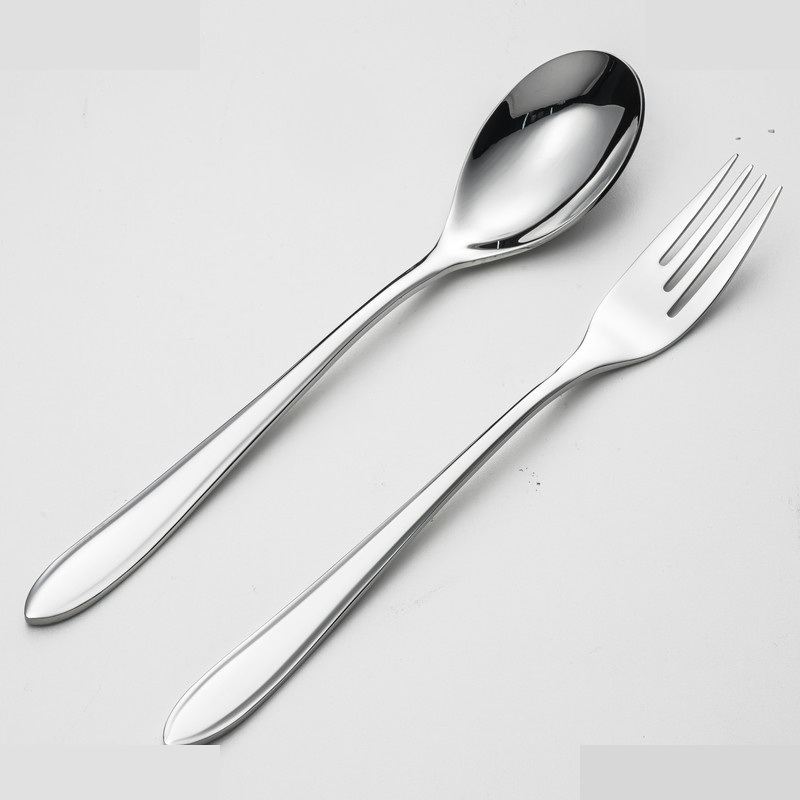 قاشق و چنگال غذاخوری جی فی نی مدل 05 مجموعه 2 عددی قاشق و چنگال غذاخوری جی فی نی مدل 05 مجموعه 2 عددی