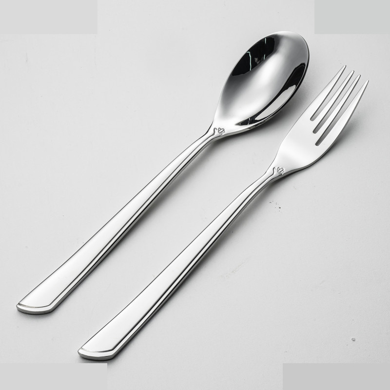 قاشق و چنگال غذاخوری جی فی نی مدل 52 مجموعه 2 عددی قاشق و چنگال غذاخوری جی فی نی مدل 52 مجموعه 2 عددی