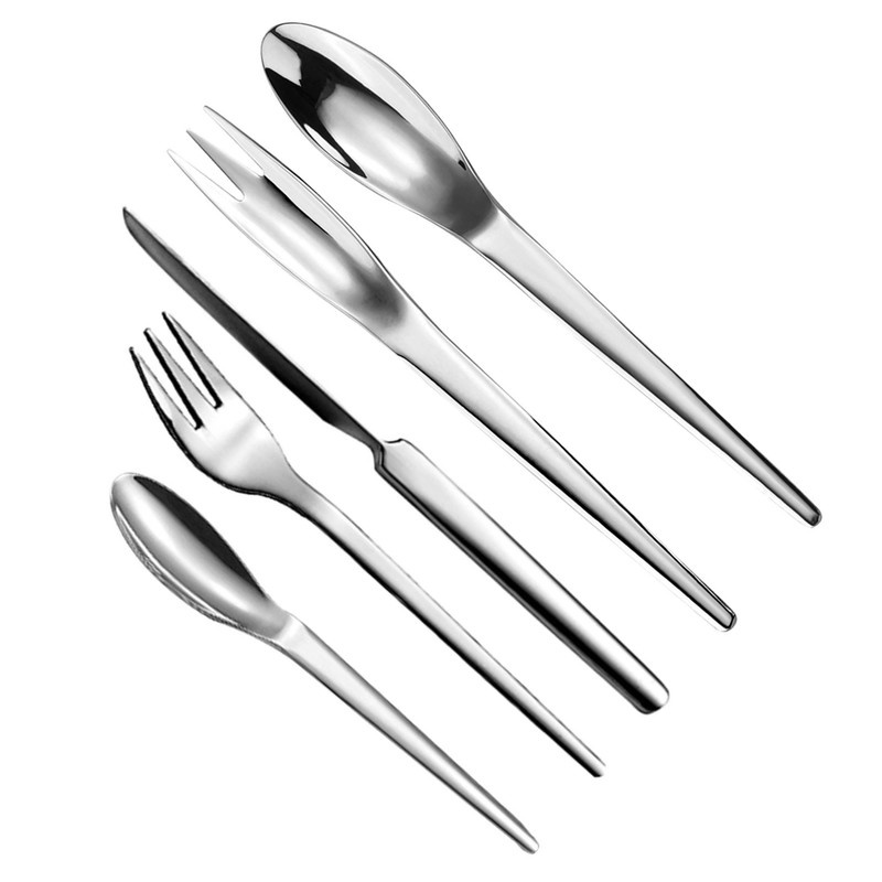 سرویس قاشق و چنگال 5 پارچه جی فی نی مدل رژیمی کد 192