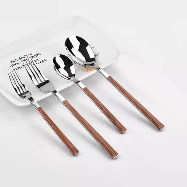 سرویس قاشق و چنگال 33 پارچه جی فی نی مدل 03