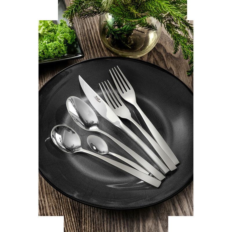 کارد سرو استیک ناب استیل مدل فلورانس بسته 6 عددی