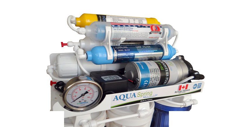 دستگاه تصفیه آب آکوآاسپرینگ مدل RO-S157 دستگاه تصفیه آب آکوآاسپرینگ مدل RO-S157