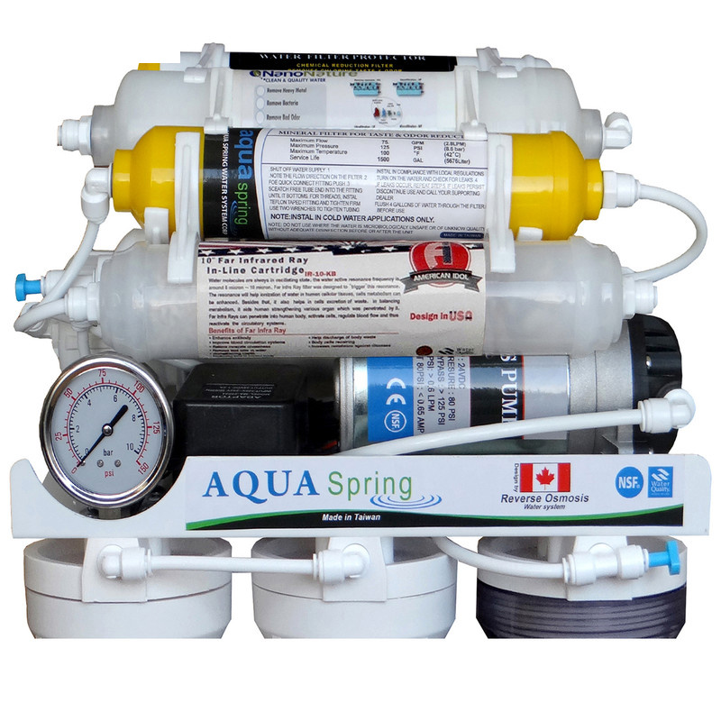 دستگاه تصفیه کننده آب آکوآ اسپرینگ مدل RO - NF2700 دستگاه تصفیه کننده آب آکوآ اسپرینگ مدل RO - NF2700