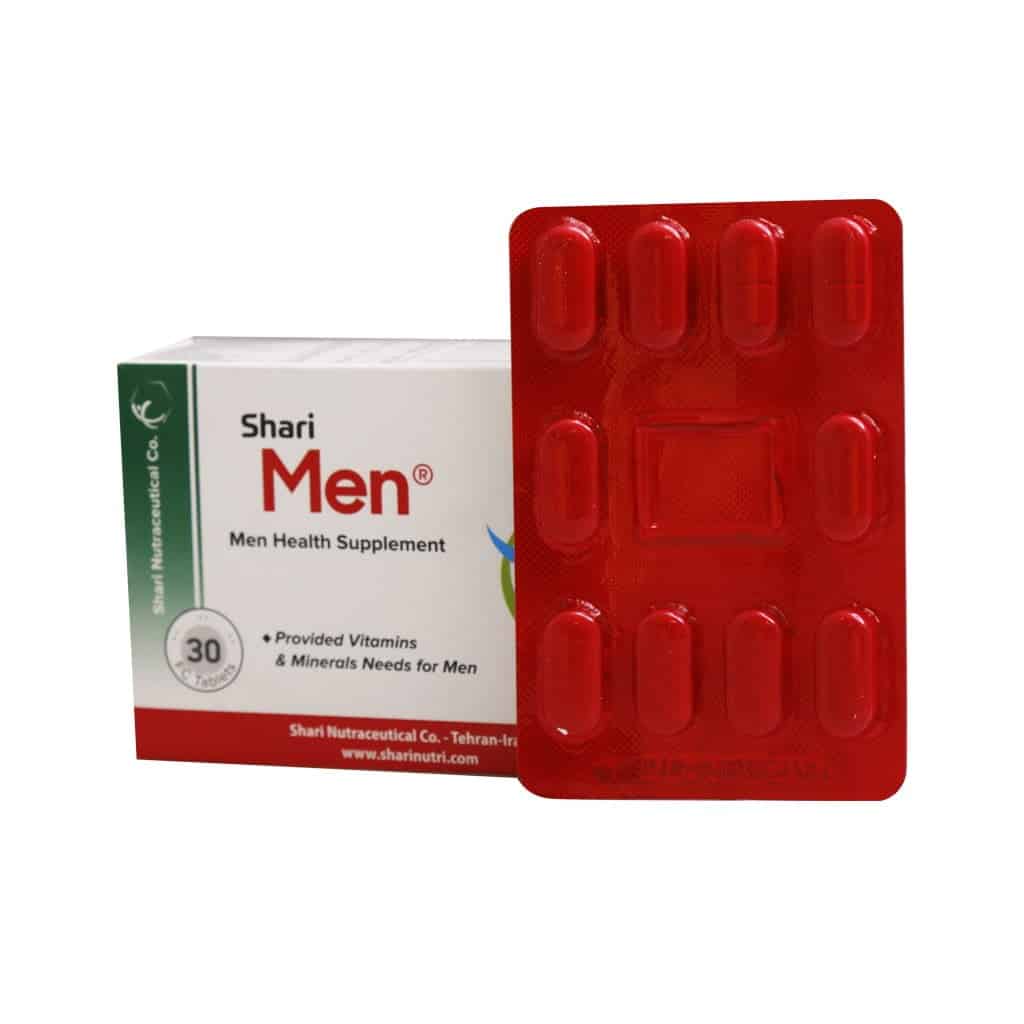 قرص من شاری مکمل تقویتی آقایان 30 عدد قرص من شاری مکمل تقویتی آقایان 30 عدد