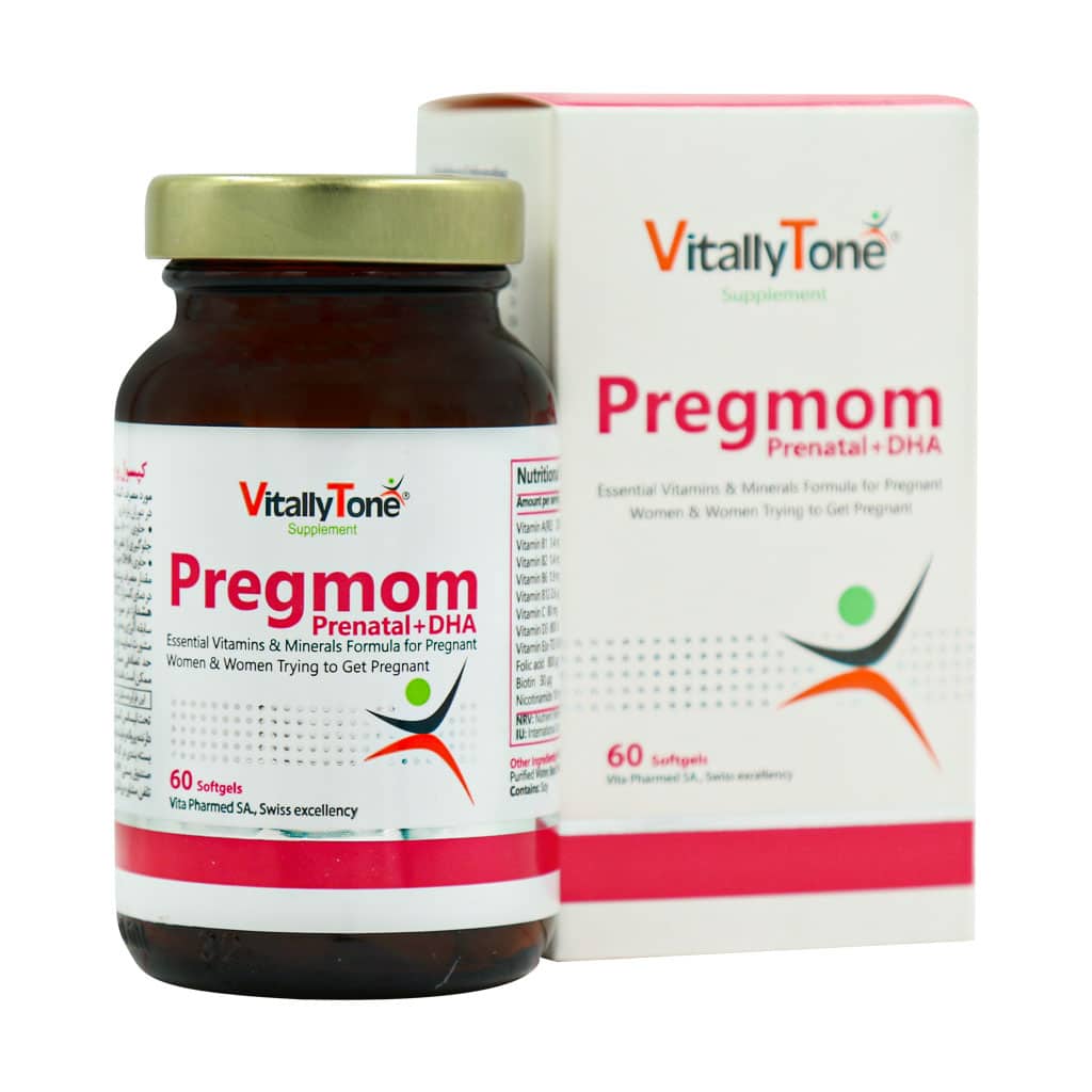 سافت ژل پرگمام ویتالی تون 60 عدد