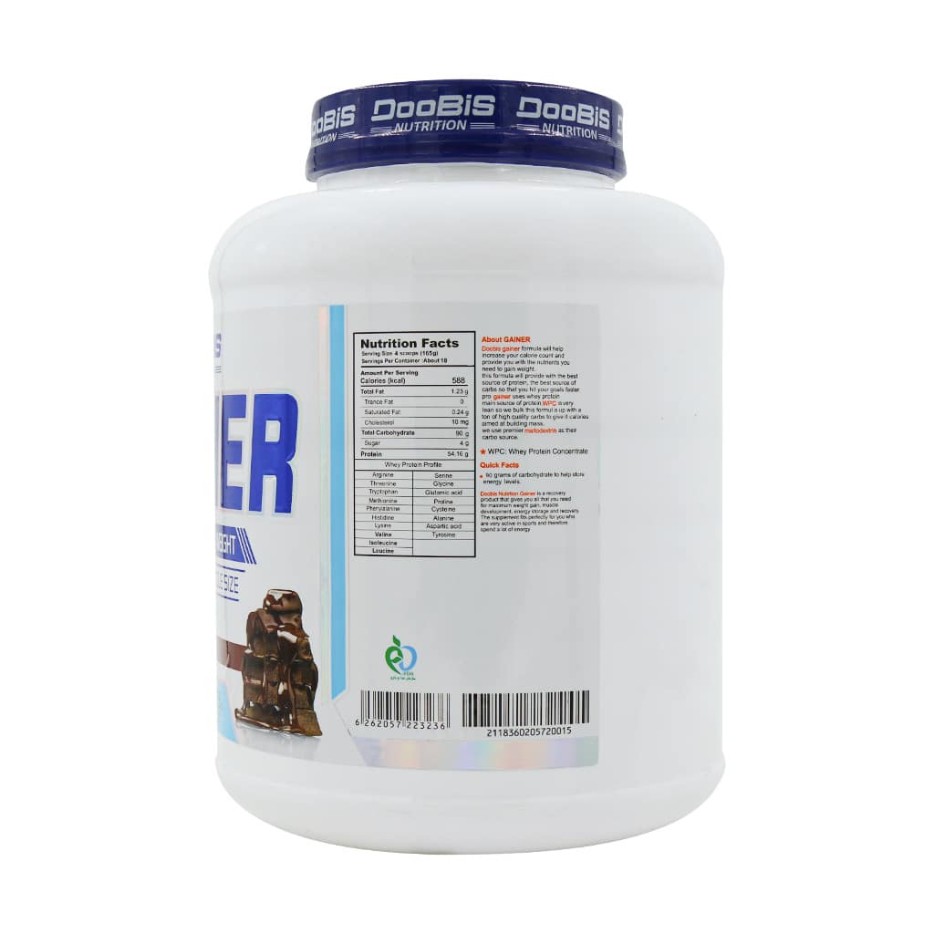 پودر گینر دوبیس 3 کیلوگرم پودر گینر دوبیس 3 کیلوگرم