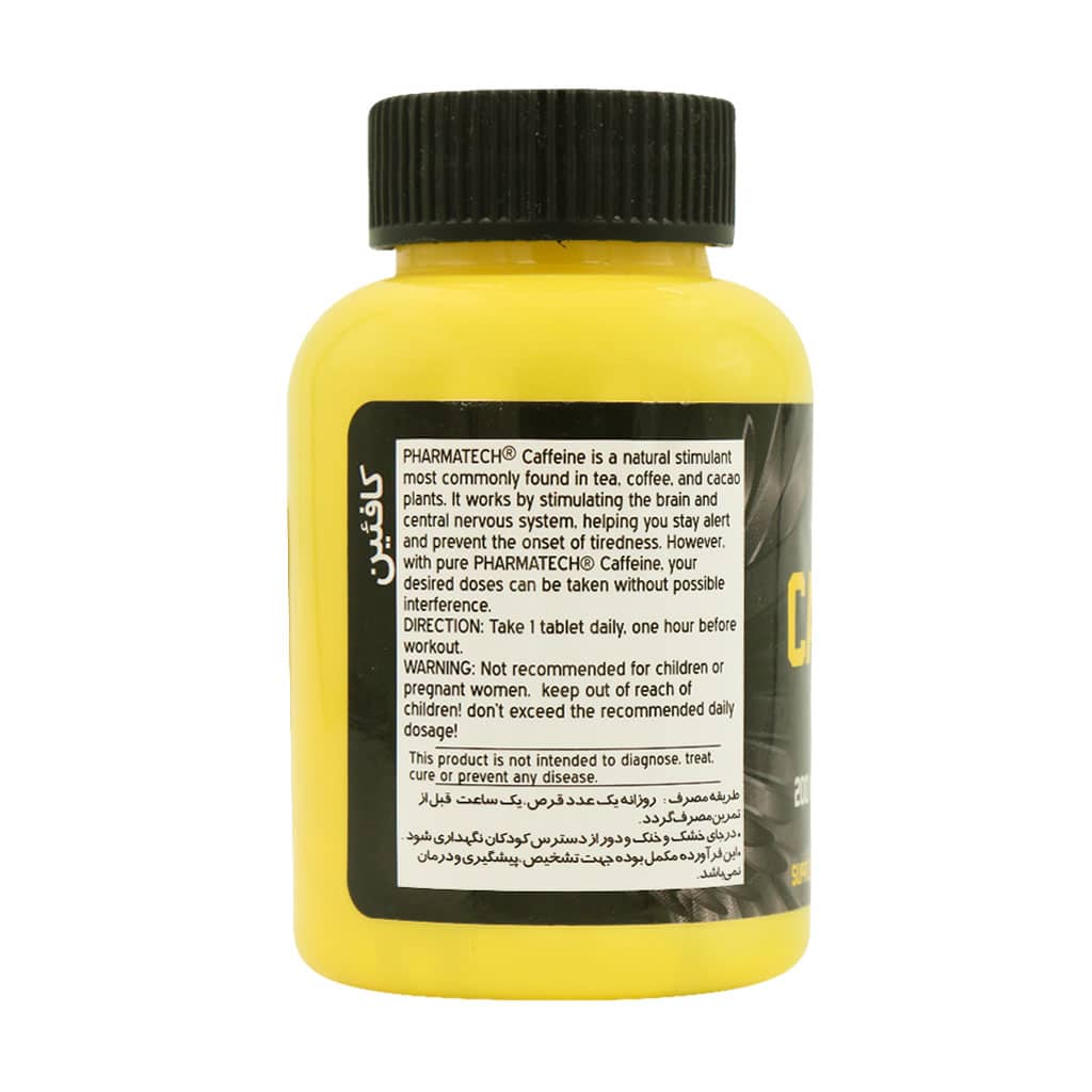قرص کافئین 200 فارماتک 60 عدد