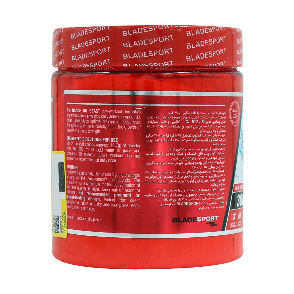 پودر نوبیست بلید اسپرت 300 گرم