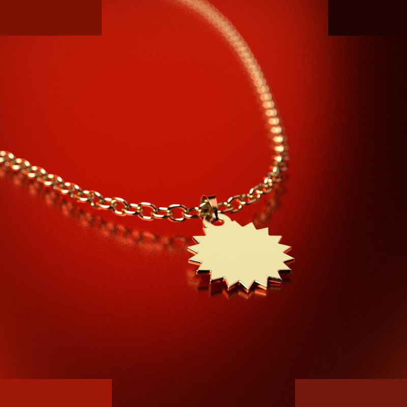 نیم ست طلا 18 عیار زنانه مدوپد مدل خورشید کد NA10059 نیم ست طلا 18 عیار زنانه مدوپد مدل خورشید کد NA10059