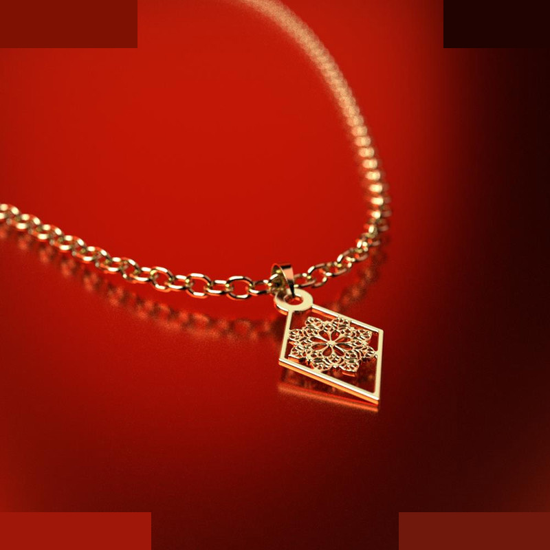 نیم ست طلا 18 عیار زنانه مدوپد مدل لوزی کد NA10271 نیم ست طلا 18 عیار زنانه مدوپد مدل لوزی کد NA10271