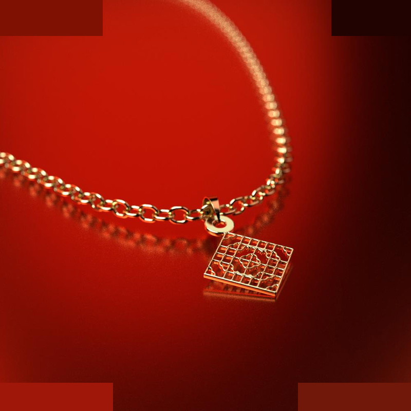 نیم ست طلا 18 عیار زنانه مدوپد مدل لوزی کد NA10483 نیم ست طلا 18 عیار زنانه مدوپد مدل لوزی کد NA10483