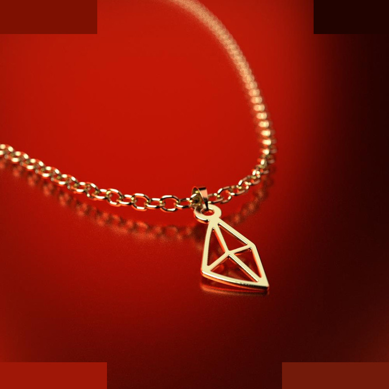 نیم ست طلا 18 عیار زنانه مدوپد مدل لوزی کد NA12096 نیم ست طلا 18 عیار زنانه مدوپد مدل لوزی کد NA12096