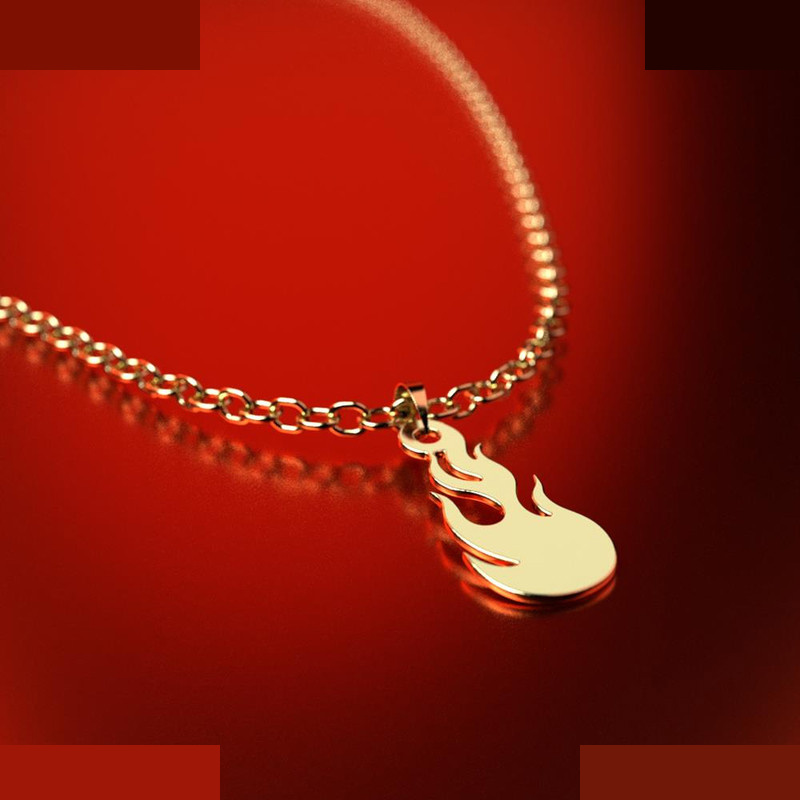 نیم ست طلا 18 عیار زنانه مدوپد مدل آتش کد NA12508 نیم ست طلا 18 عیار زنانه مدوپد مدل آتش کد NA12508