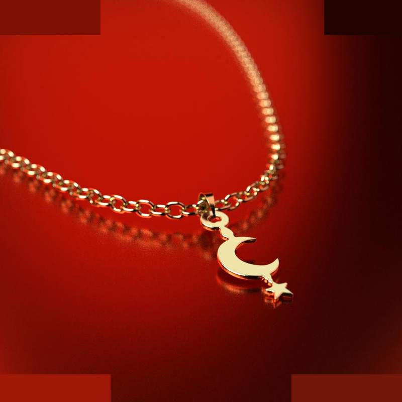 نیم ست طلا 18 عیار زنانه مدوپد مدل ماه و ستاره کد NA12580 نیم ست طلا 18 عیار زنانه مدوپد مدل ماه و ستاره کد NA12580