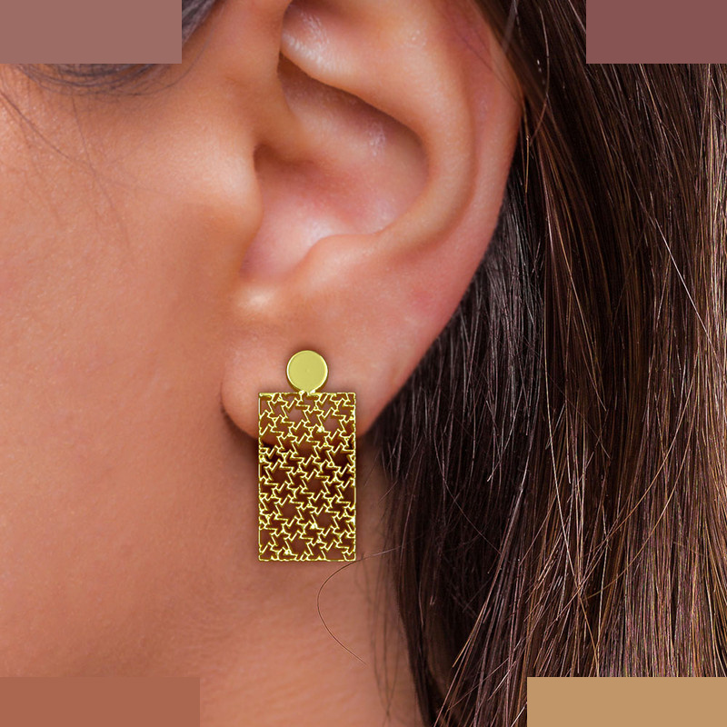 نیم ست طلا 18 عیار زنانه مدوپد مدل مستطیل کد NA14210 نیم ست طلا 18 عیار زنانه مدوپد مدل مستطیل کد NA14210