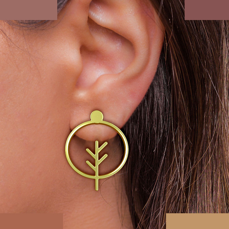 نیم ست طلا 18 عیار زنانه مدوپد مدل درخت کد NA15799 نیم ست طلا 18 عیار زنانه مدوپد مدل درخت کد NA15799