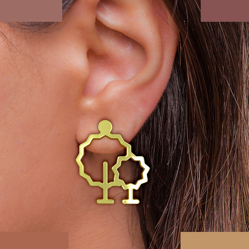 نیم ست طلا 18 عیار زنانه مدوپد مدل درخت کد NA15829 نیم ست طلا 18 عیار زنانه مدوپد مدل درخت کد NA15829