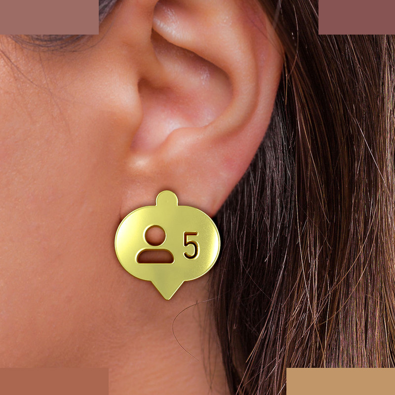 نیم ست طلا 18 عیار زنانه مدوپد مدل علامت فالوور کد NA16038 نیم ست طلا 18 عیار زنانه مدوپد مدل علامت فالوور کد NA16038