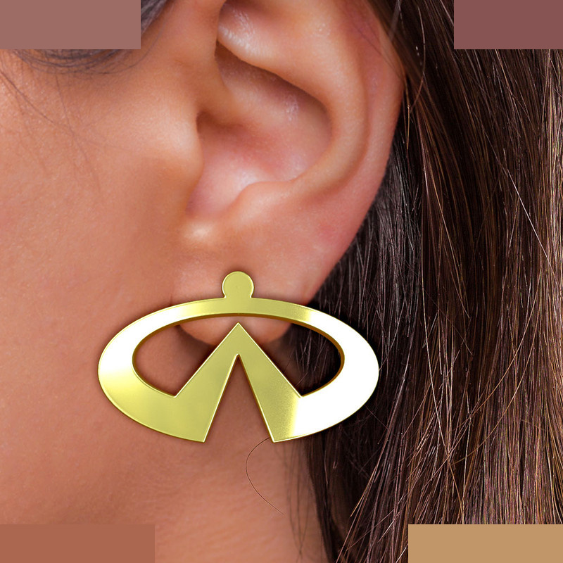 نیم ست طلا 18 عیار زنانه مدوپد مدل اینفینیتی کد NA16211