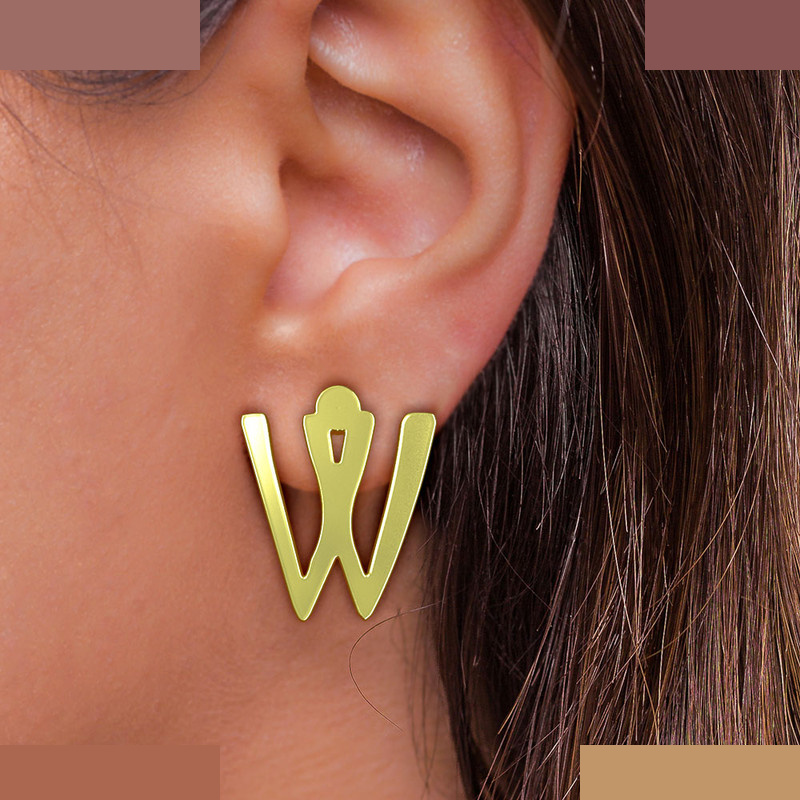 نیم ست طلا 18 عیار زنانه مدوپد مدل حرف W کد NA16800 نیم ست طلا 18 عیار زنانه مدوپد مدل حرف W کد NA16800