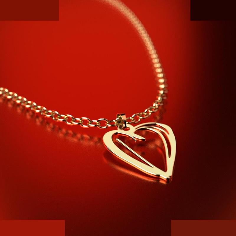 نیم ست طلا 18 عیار زنانه مدوپد مدل قلب کد NA17817 نیم ست طلا 18 عیار زنانه مدوپد مدل قلب کد NA17817