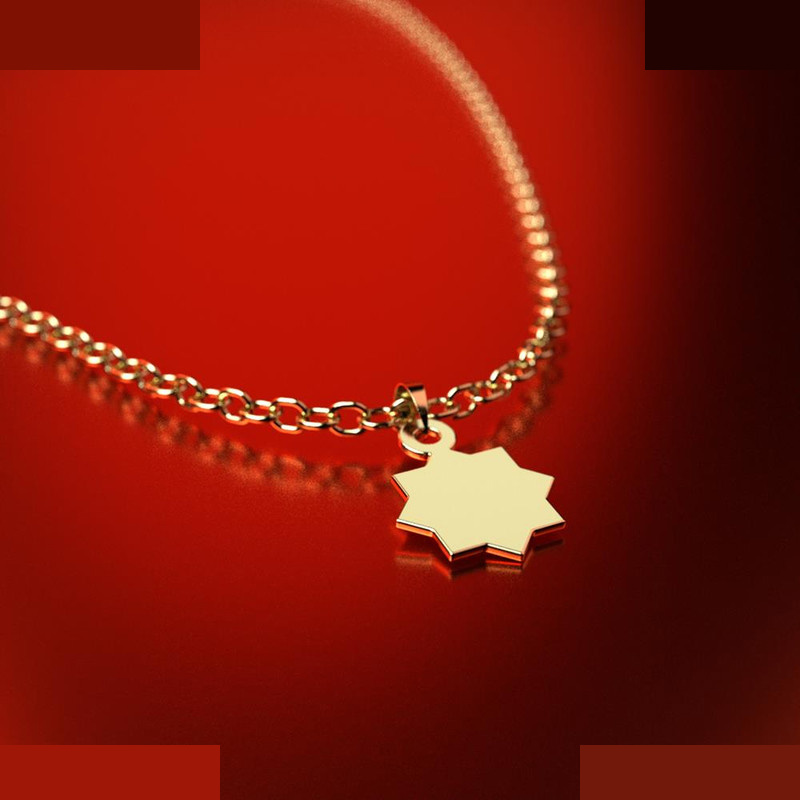 نیم ست طلا 18 عیار زنانه مدوپد مدل اسلیمی کد NA10656 نیم ست طلا 18 عیار زنانه مدوپد مدل اسلیمی کد NA10656