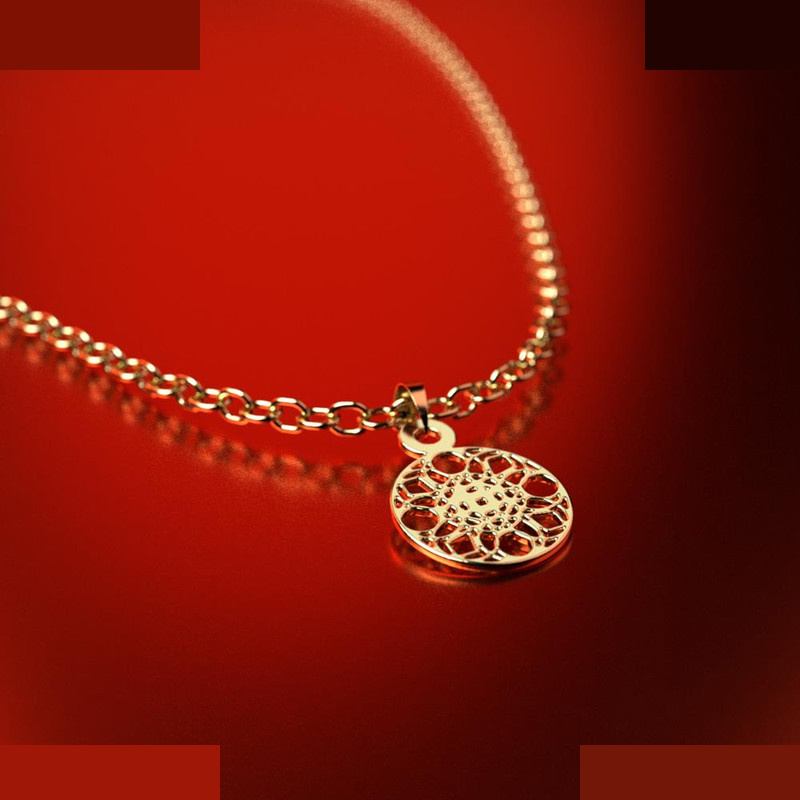 نیم ست طلا 18 عیار زنانه مدوپد مدل دایره کد NA10668 نیم ست طلا 18 عیار زنانه مدوپد مدل دایره کد NA10668