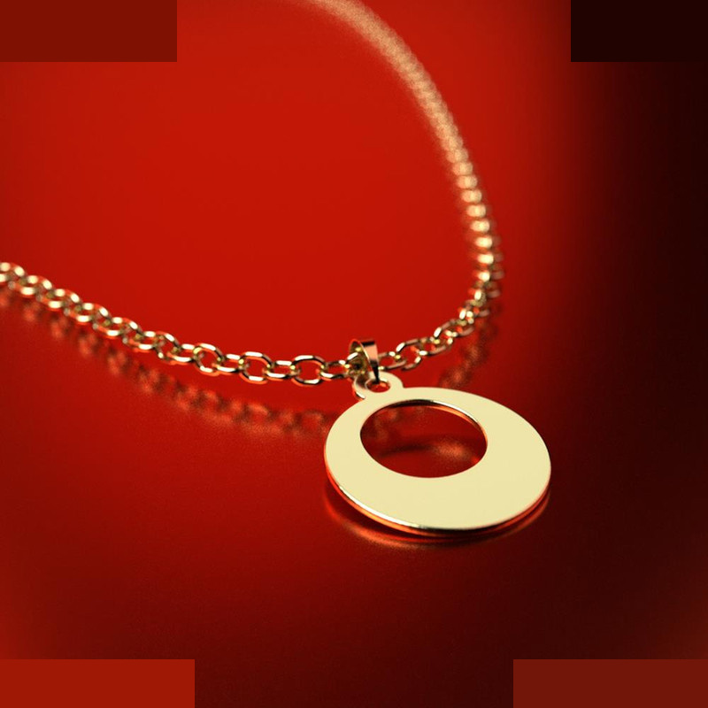 نیم ست طلا 18 عیار زنانه مدوپد مدل دایره کد NA10758 نیم ست طلا 18 عیار زنانه مدوپد مدل دایره کد NA10758