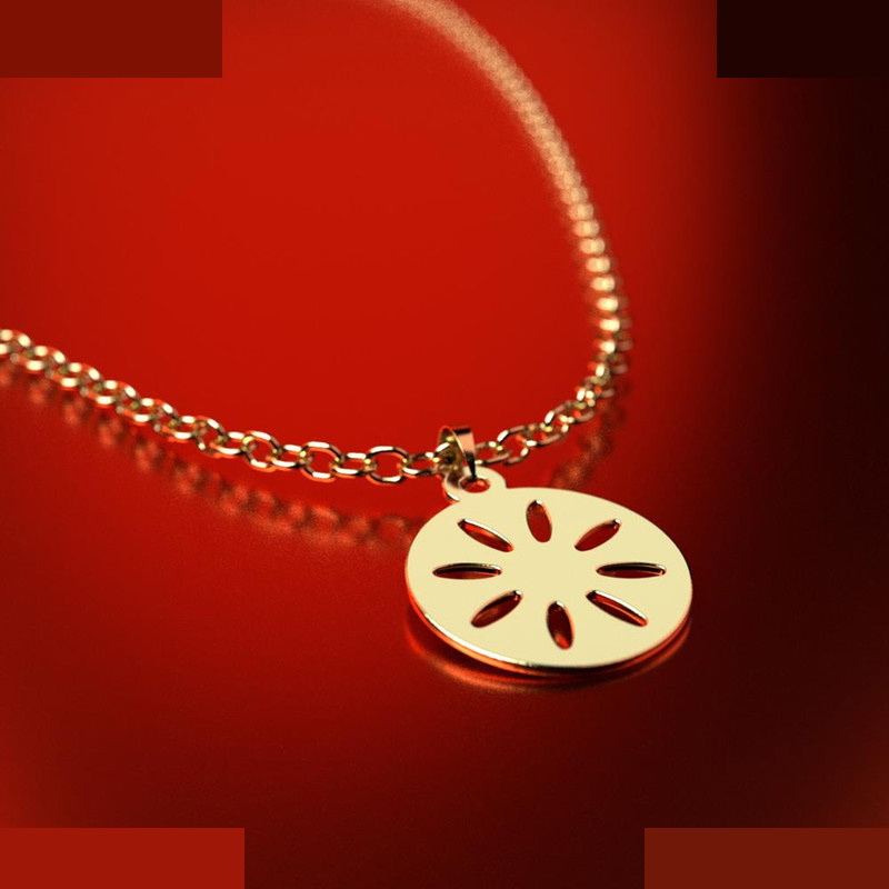 نیم ست طلا 18 عیار زنانه مدوپد مدل دایره کد NA10759 نیم ست طلا 18 عیار زنانه مدوپد مدل دایره کد NA10759