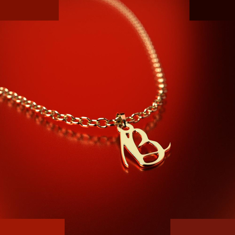 نیم ست طلا 18 عیار زنانه مدوپد مدل حرف B کد NA10884 نیم ست طلا 18 عیار زنانه مدوپد مدل حرف B کد NA10884