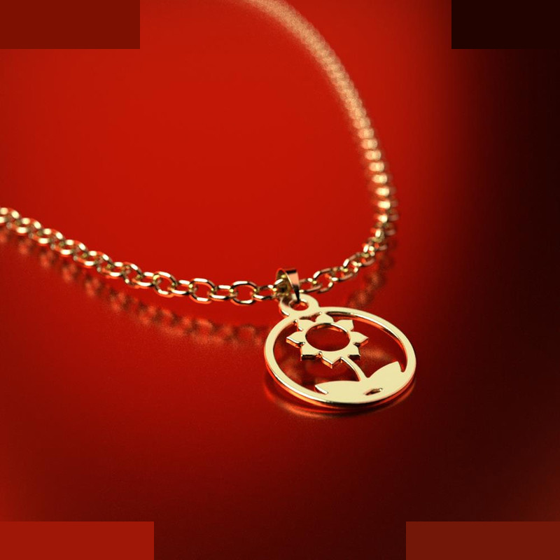 نیم ست طلا 18 عیار زنانه مدوپد مدل گل کد NA10993 نیم ست طلا 18 عیار زنانه مدوپد مدل گل کد NA10993