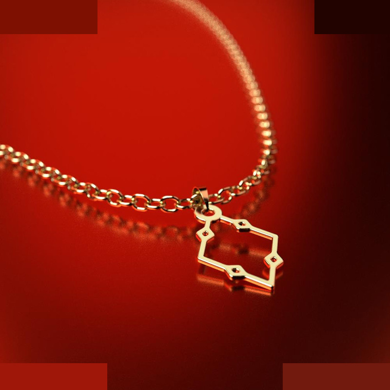 نیم ست طلا 18 عیار زنانه مدوپد مدل لوزی کد NA10997 نیم ست طلا 18 عیار زنانه مدوپد مدل لوزی کد NA10997