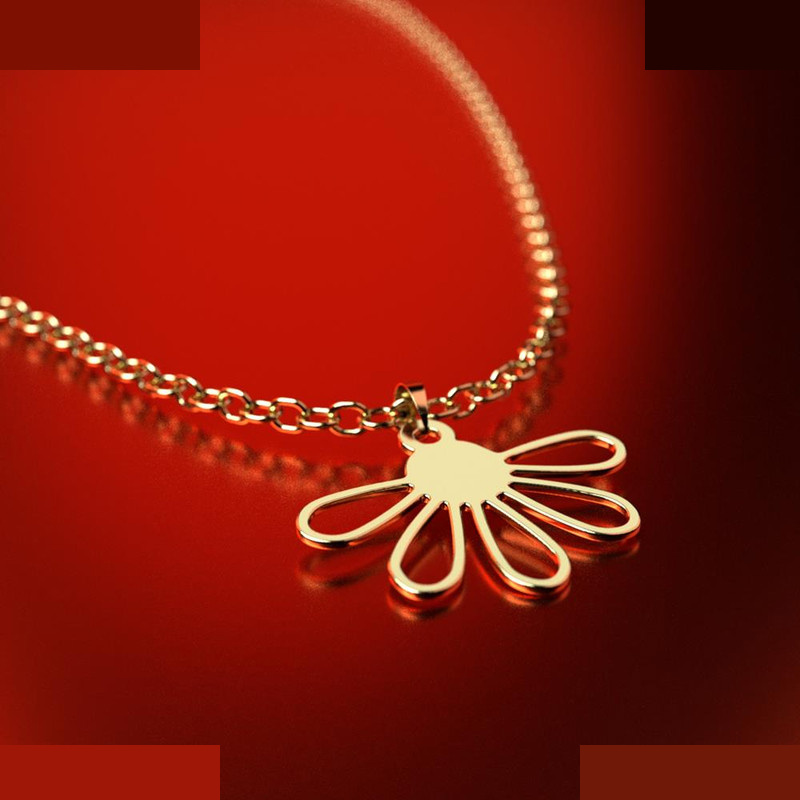 نیم ست طلا 18 عیار زنانه مدوپد مدل گل کد NA11022 نیم ست طلا 18 عیار زنانه مدوپد مدل گل کد NA11022