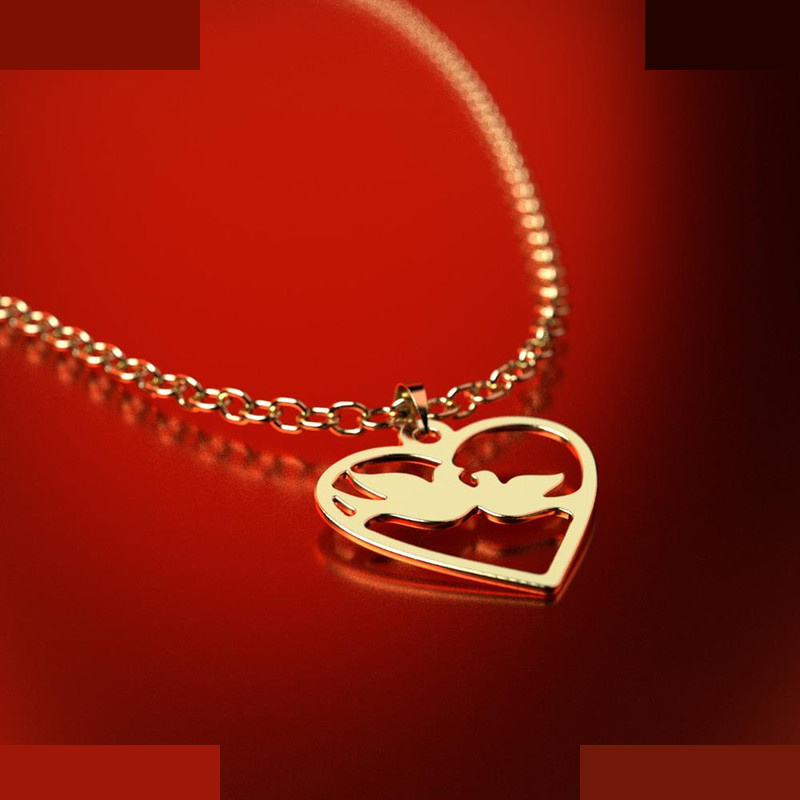 نیم ست طلا 18 عیار زنانه مدوپد مدل قلب و پرنده کد NA11048 نیم ست طلا 18 عیار زنانه مدوپد مدل قلب و پرنده کد NA11048