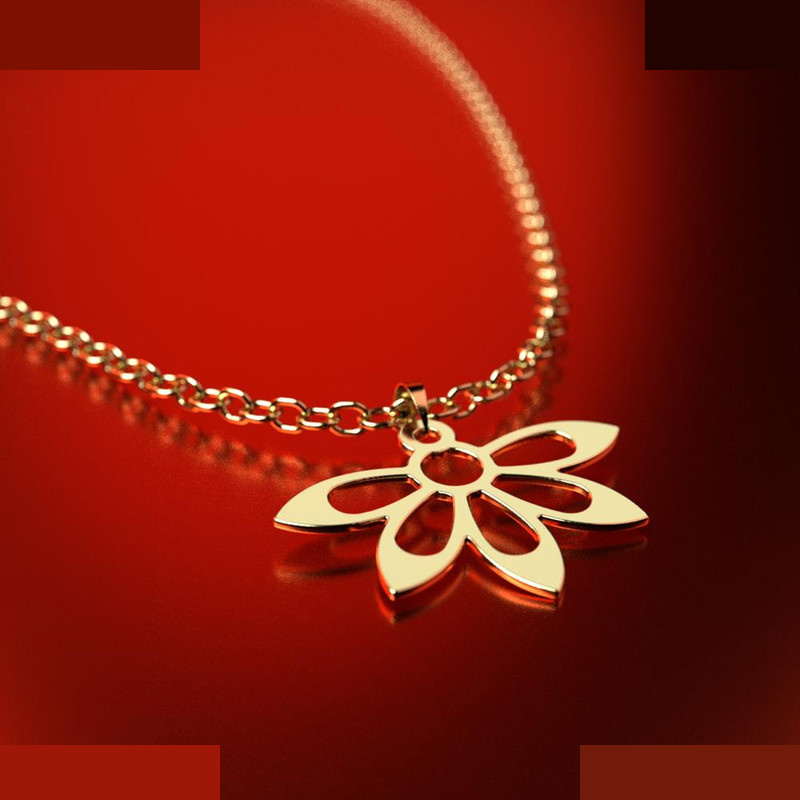 نیم ست طلا 18 عیار زنانه مدوپد مدل گل کد NA11051 نیم ست طلا 18 عیار زنانه مدوپد مدل گل کد NA11051