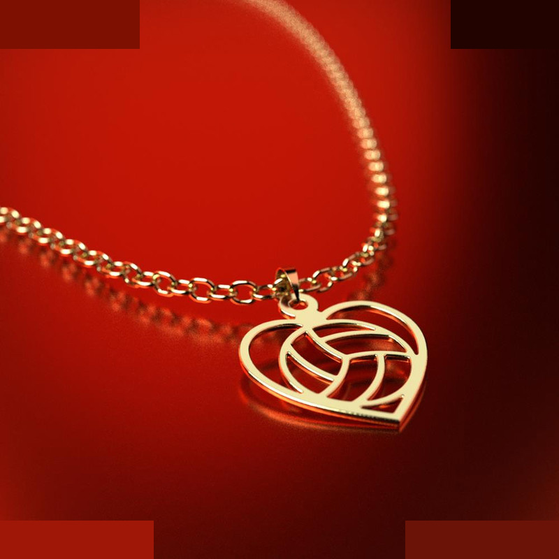 نیم ست طلا 18 عیار زنانه مدوپد مدل قلب و توپ بسکتبال کد NA11171