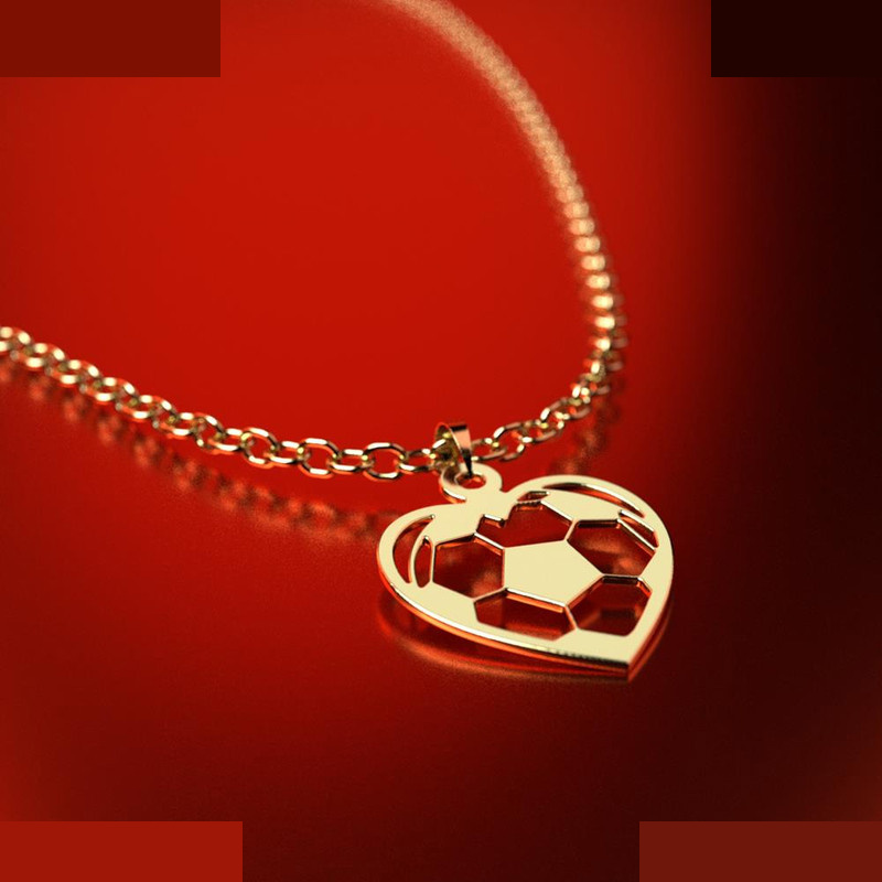 نیم ست طلا 18 عیار زنانه مدوپد مدل قلب فوتبالی کد NA11173 نیم ست طلا 18 عیار زنانه مدوپد مدل قلب فوتبالی کد NA11173