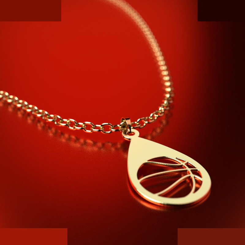 نیم ست طلا 18 عیار زنانه مدوپد مدل حرف بسکتبال کد NA11266 نیم ست طلا 18 عیار زنانه مدوپد مدل حرف بسکتبال کد NA11266